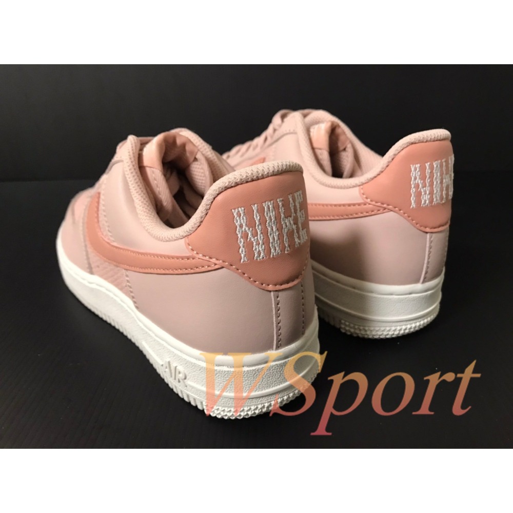 【WS】NIKE W AIR FORCE 1 AF1 女鞋 粉 運動 復古 增高 休閒鞋 DJ9945-600-細節圖3