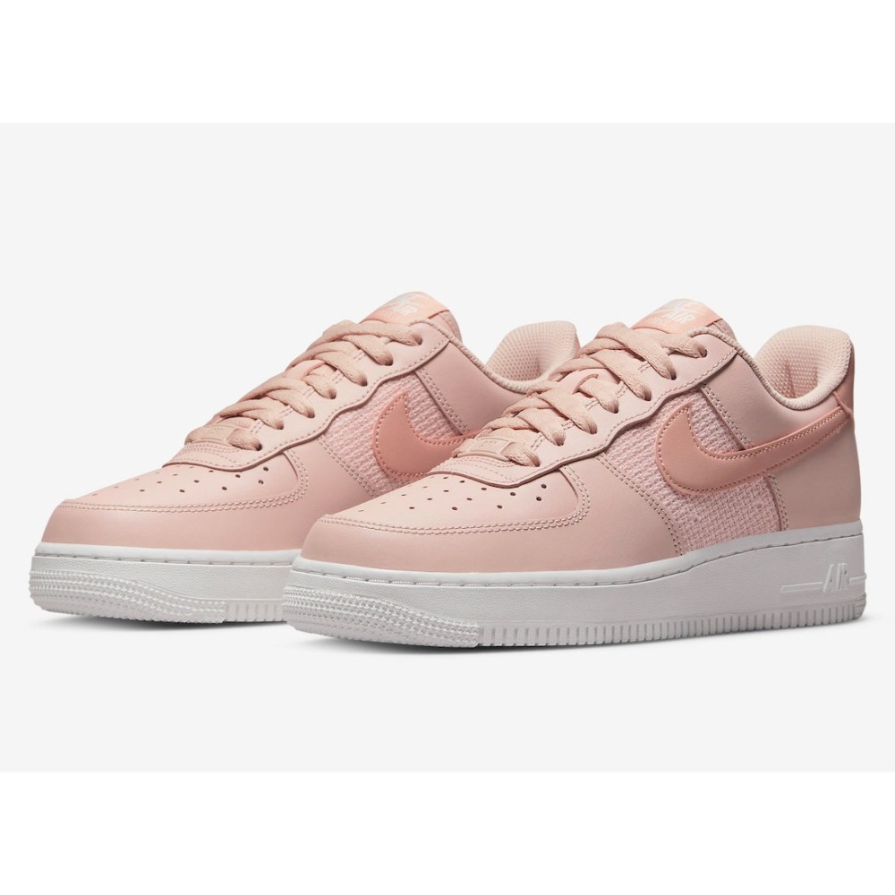 【WS】NIKE W AIR FORCE 1 AF1 女鞋 粉 運動 復古 增高 休閒鞋 DJ9945-600-細節圖6