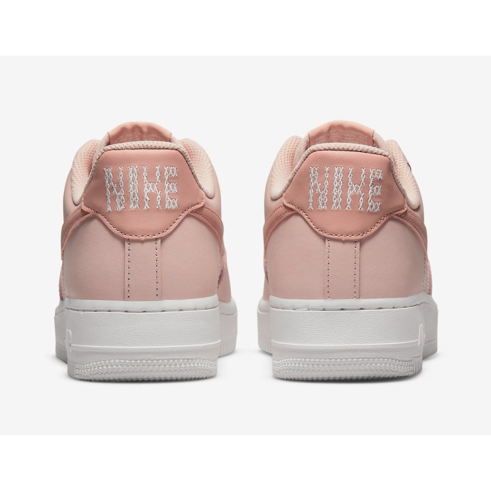 【WS】NIKE W AIR FORCE 1 AF1 女鞋 粉 運動 復古 增高 休閒鞋 DJ9945-600-細節圖7