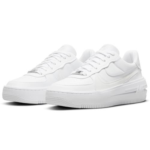 【WS】NIKE W AIR FORCE 1 PLT AF ORM 女 運動 增高 白鞋 休閒鞋 DJ9946-100-細節圖6