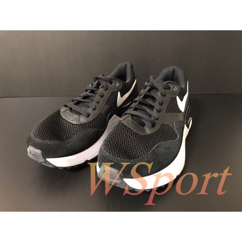 【WS】NIKE AIR MAX SYSTM 男鞋 黑白 殺人鯨 運動 復古 增高 休閒鞋 DM9537-001-細節圖3