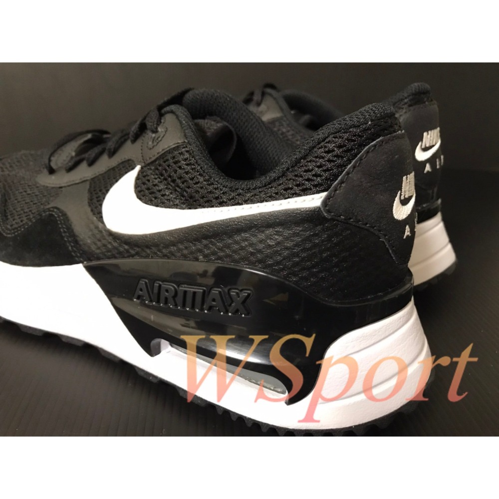 【WS】NIKE AIR MAX SYSTM 男鞋 黑白 殺人鯨 運動 復古 增高 休閒鞋 DM9537-001-細節圖5