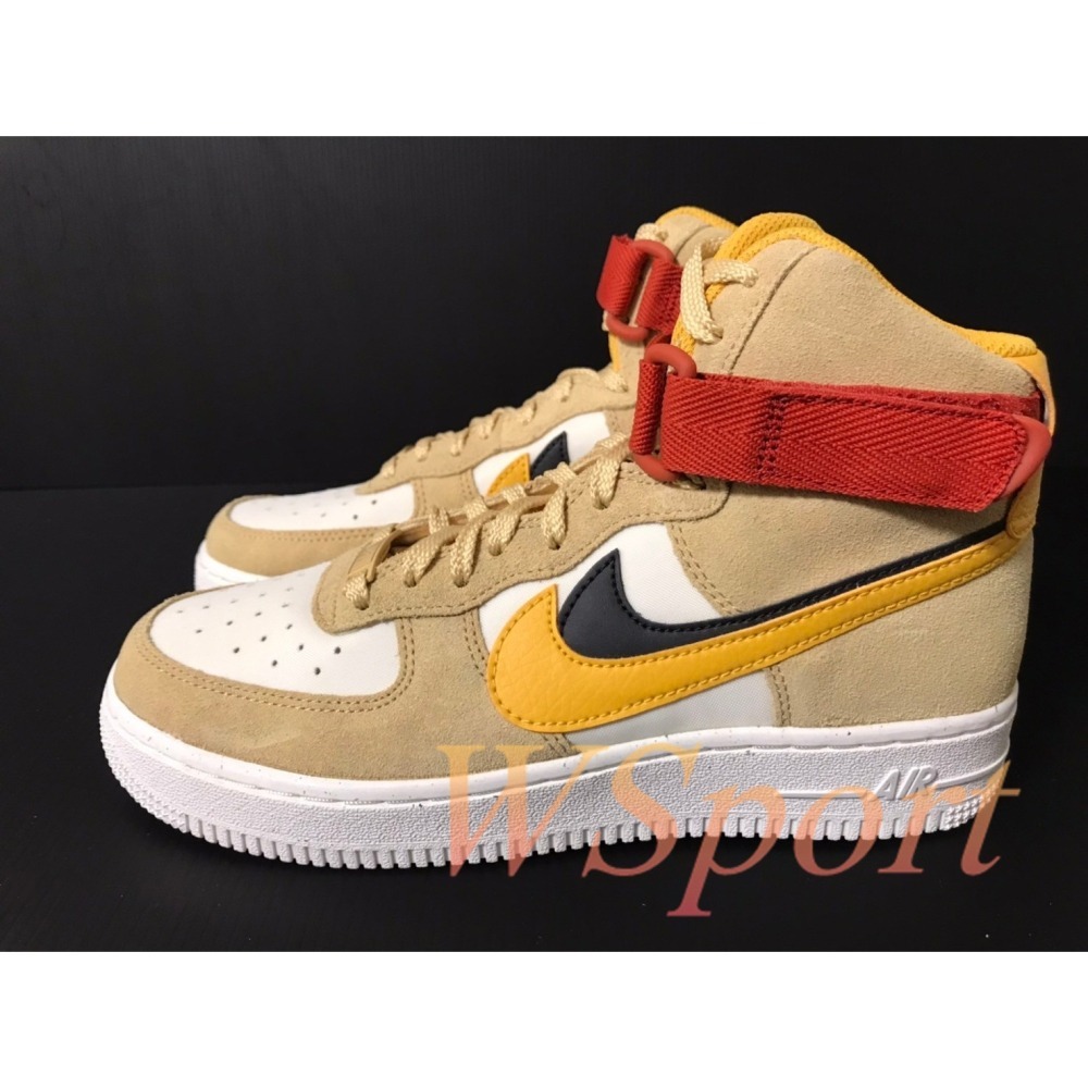 【WS】NIKE W AIR FORCE 1 HIGH 女鞋 運動 復古 中筒 球鞋 休閒鞋 DO9460-200-細節圖4