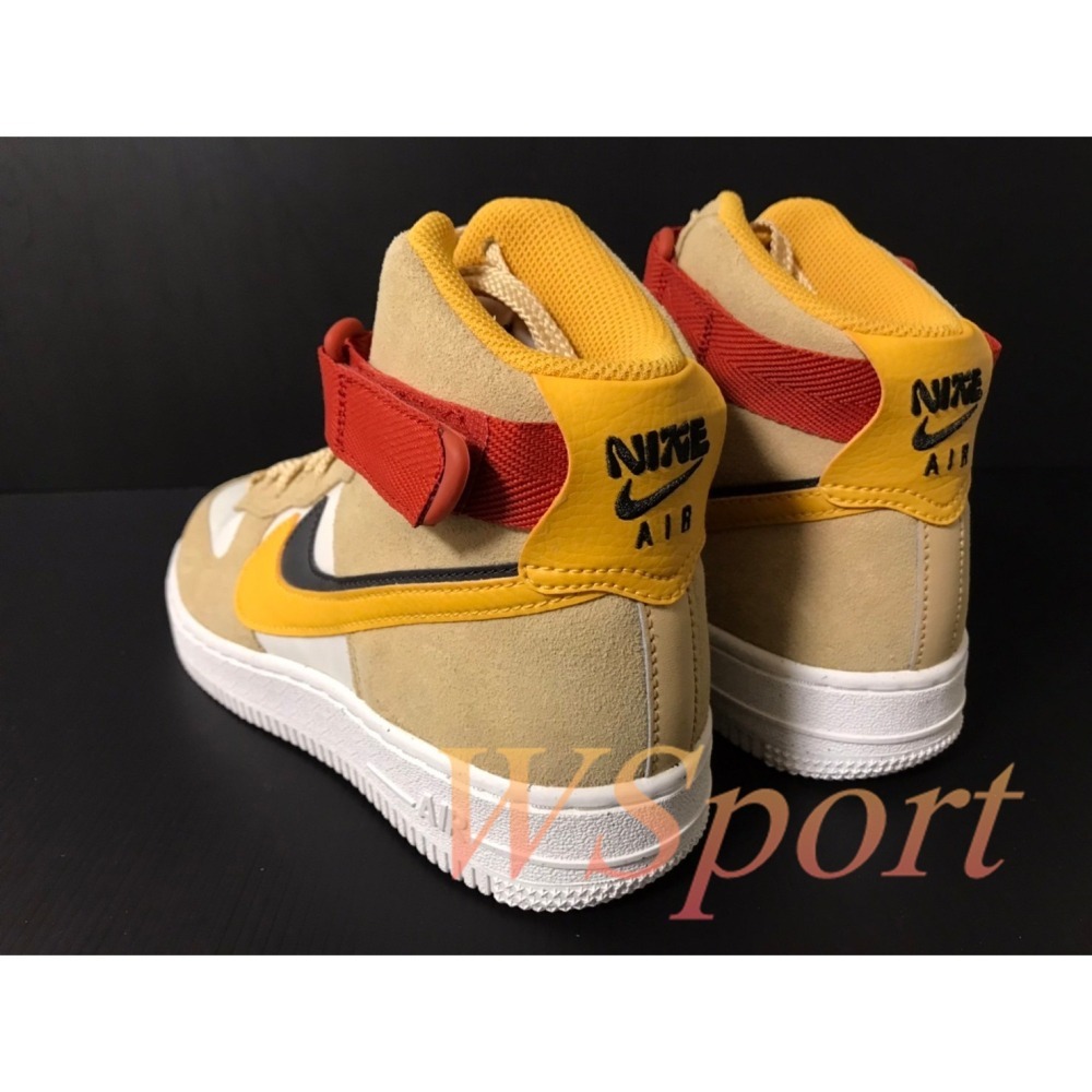 【WS】NIKE W AIR FORCE 1 HIGH 女鞋 運動 復古 中筒 球鞋 休閒鞋 DO9460-200-細節圖6