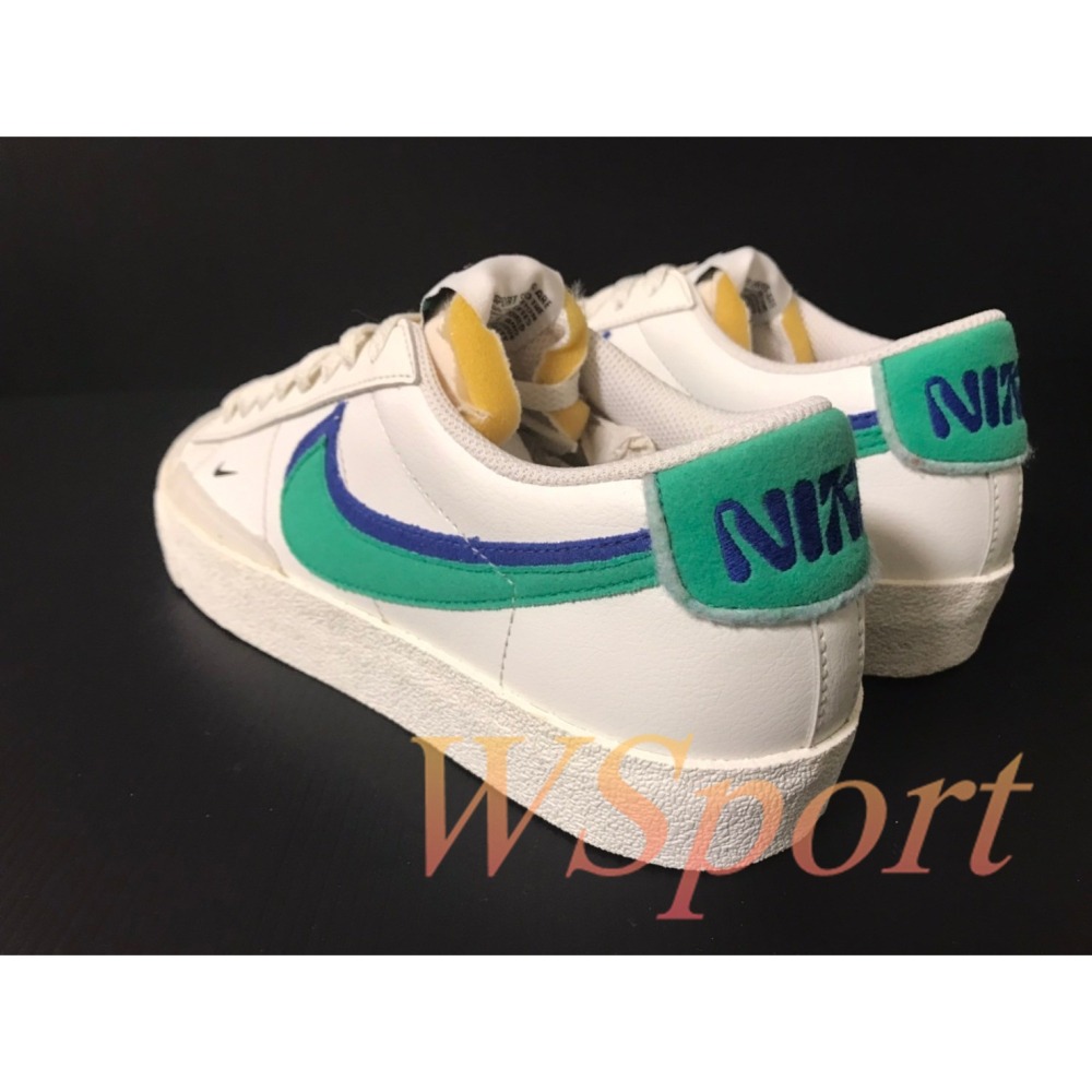 【WS】NIKE BLAZER LOW ＇77 SE SWOOSH男鞋 運動 復古 球鞋 休閒鞋 DO9777-001-細節圖3