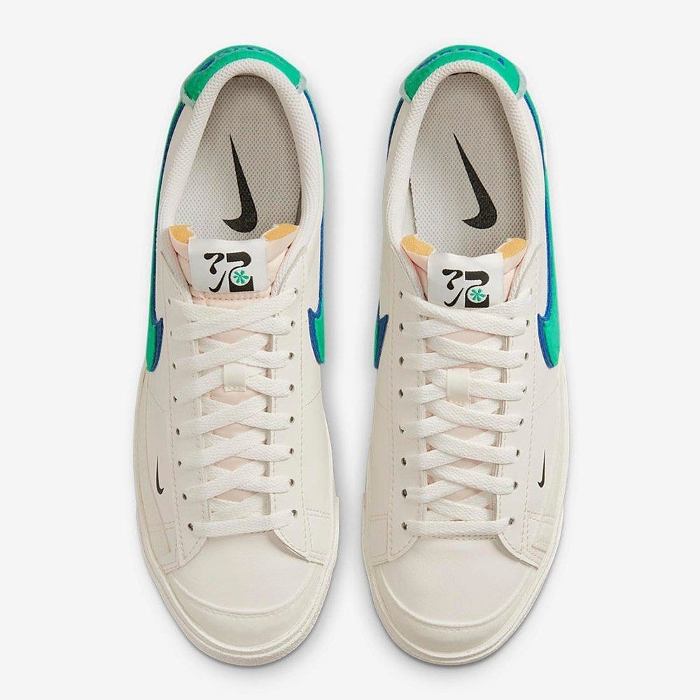 【WS】NIKE BLAZER LOW ＇77 SE SWOOSH男鞋 運動 復古 球鞋 休閒鞋 DO9777-001-細節圖6