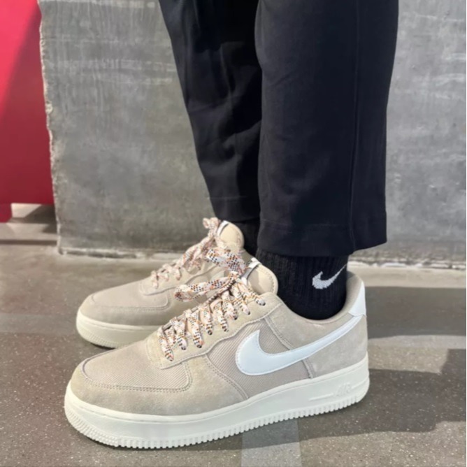 【WS】NIKE AIR FORCE 1 LOW 男鞋 奶茶色 運動 復古 球鞋 休閒鞋 DO9801-200-細節圖6