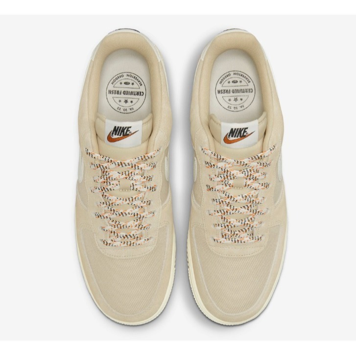 【WS】NIKE AIR FORCE 1 LOW 男鞋 奶茶色 運動 復古 球鞋 休閒鞋 DO9801-200-細節圖11