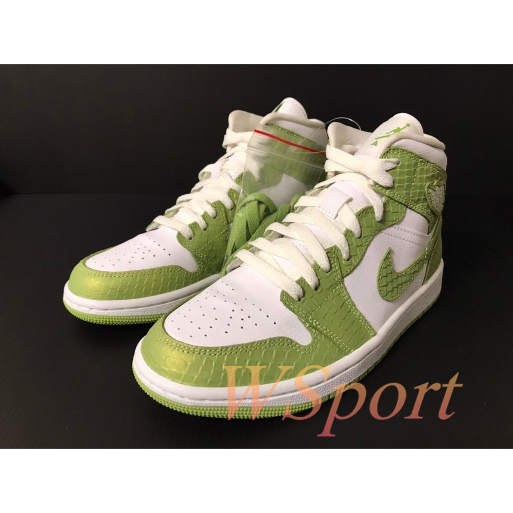 【WS】NIKE AIR JORDAN 1 MID SE 女鞋 運動 復古 中筒 球鞋 休閒鞋 DV2959-113-細節圖4