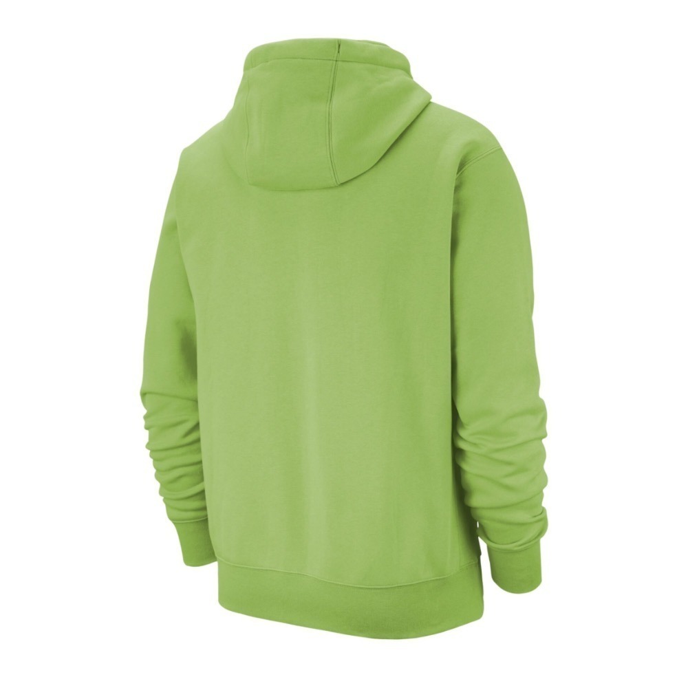 【WS】NIKE NSW CLUB HOODIE 男款 螢光 蘋果綠 長袖 帽T BV2655-332-細節圖5