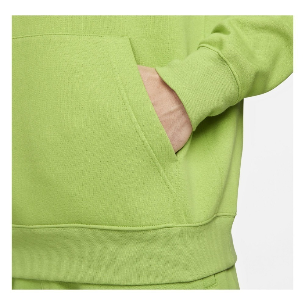 【WS】NIKE NSW CLUB HOODIE 男款 螢光 蘋果綠 長袖 帽T BV2655-332-細節圖6