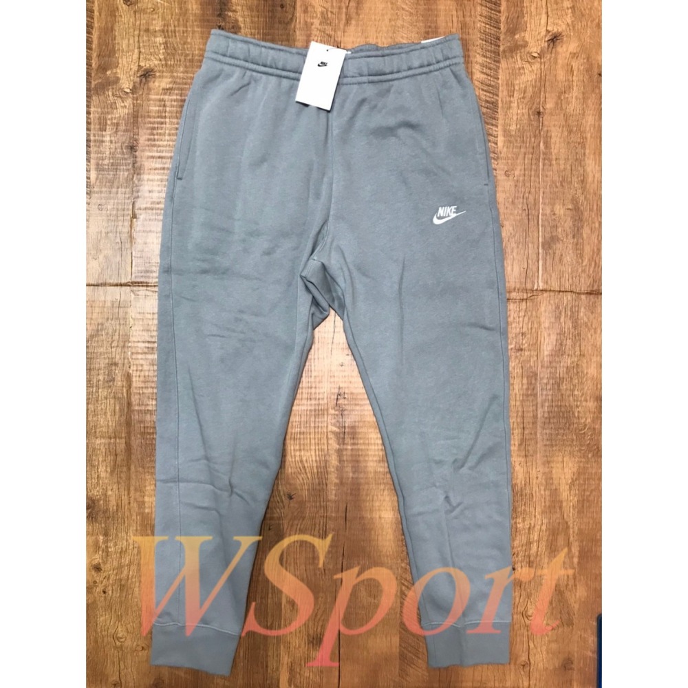 【WS】NIKE NSW JOGGERS PANTS 男款 灰色 微刷毛 保暖 縮口褲 棉褲 BV2672-073-細節圖6