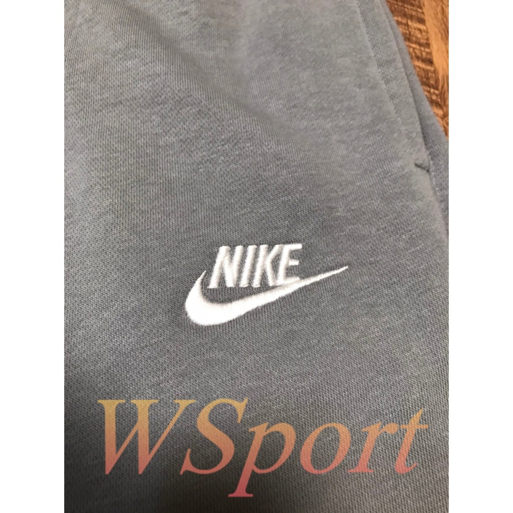 【WS】NIKE NSW JOGGERS PANTS 男款 灰色 微刷毛 保暖 縮口褲 棉褲 BV2672-073-細節圖7