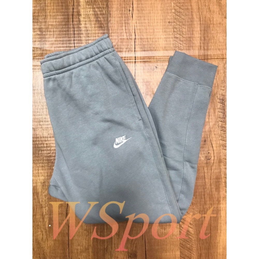 【WS】NIKE NSW JOGGERS PANTS 男款 灰色 微刷毛 保暖 縮口褲 棉褲 BV2672-073-細節圖8