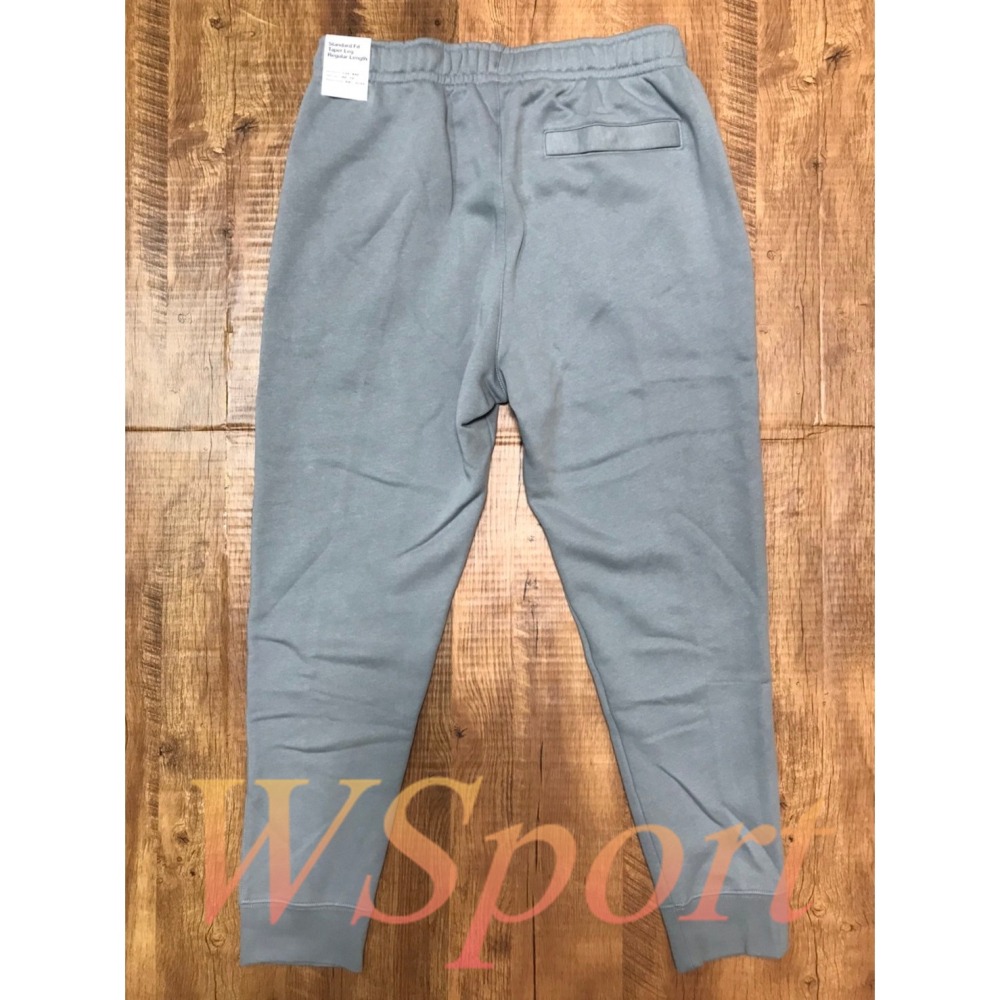 【WS】NIKE NSW JOGGERS PANTS 男款 灰色 微刷毛 保暖 縮口褲 棉褲 BV2672-073-細節圖9