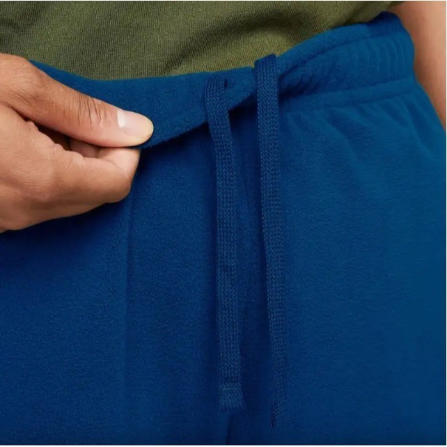 【WS】NIKE NSW FLECEE PANT 藍 男款 運動 休閒 保暖 縮口 長褲 棉褲 DD4892-476-細節圖5