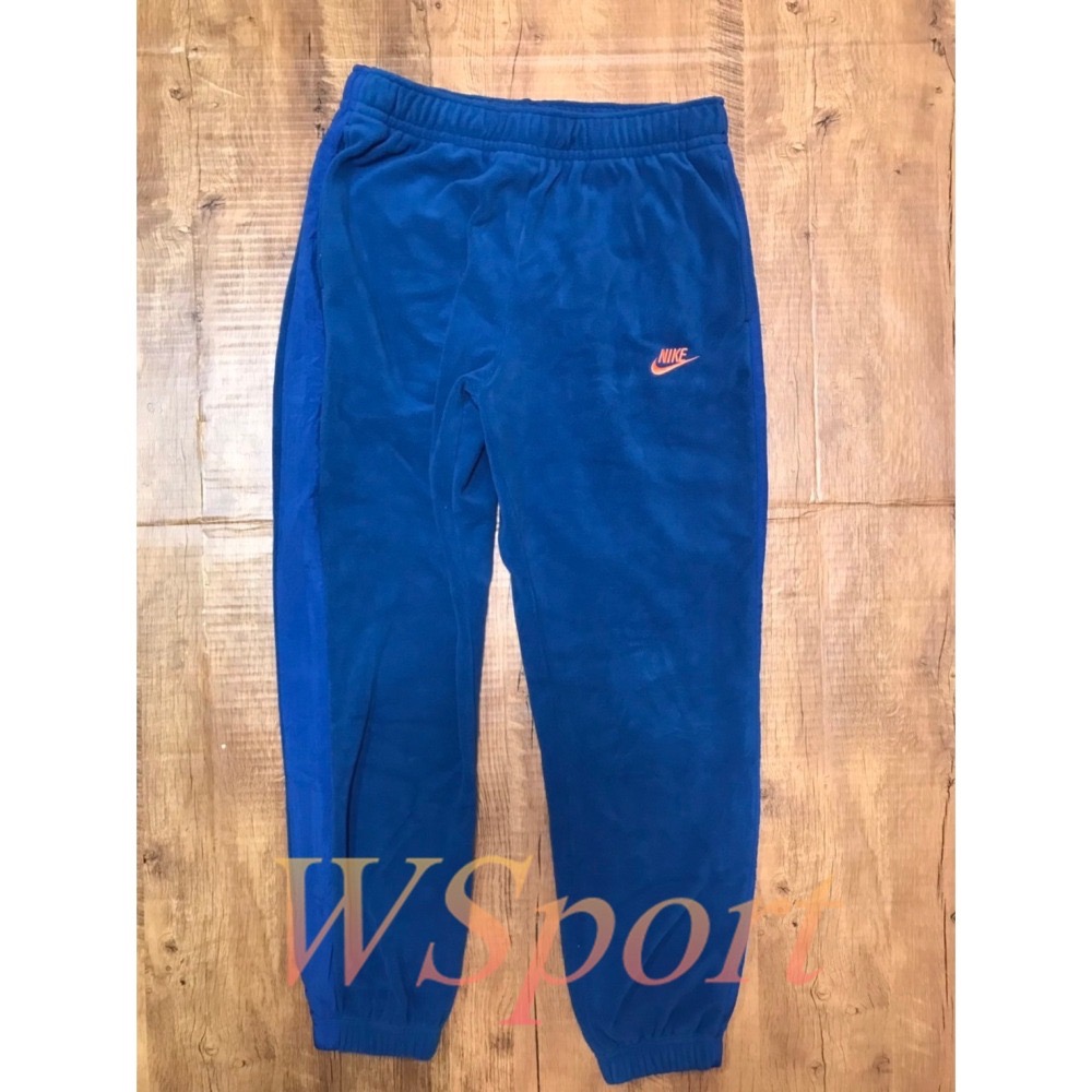 【WS】NIKE NSW FLECEE PANT 藍 男款 運動 休閒 保暖 縮口 長褲 棉褲 DD4892-476-細節圖7