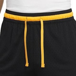 【WS】NIKE  DRI-FIT DIAMOND 黑橘 男款 運動 休閒 籃球 短褲 球褲 DH9076-011-細節圖3