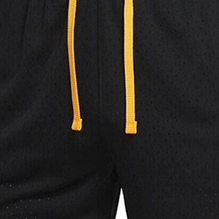 【WS】NIKE  DRI-FIT DIAMOND 黑橘 男款 運動 休閒 籃球 短褲 球褲 DH9076-011-細節圖6