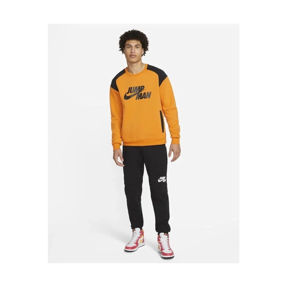 【WS】NIKE JORDAN JUMPMAN FLEECE 男款 運動 休閒 長袖 大學T DJ0241-738-細節圖3