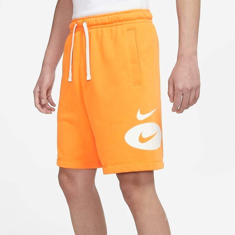 【WS】NIKE NSW SWOOSH LEAGUE 男款 大 LOGO 運動 休閒 棉褲 短褲 DM5488-886-細節圖4