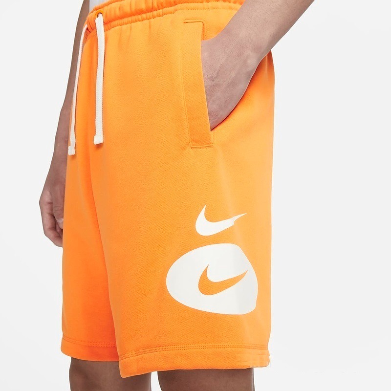 【WS】NIKE NSW SWOOSH LEAGUE 男款 大 LOGO 運動 休閒 棉褲 短褲 DM5488-886-細節圖6