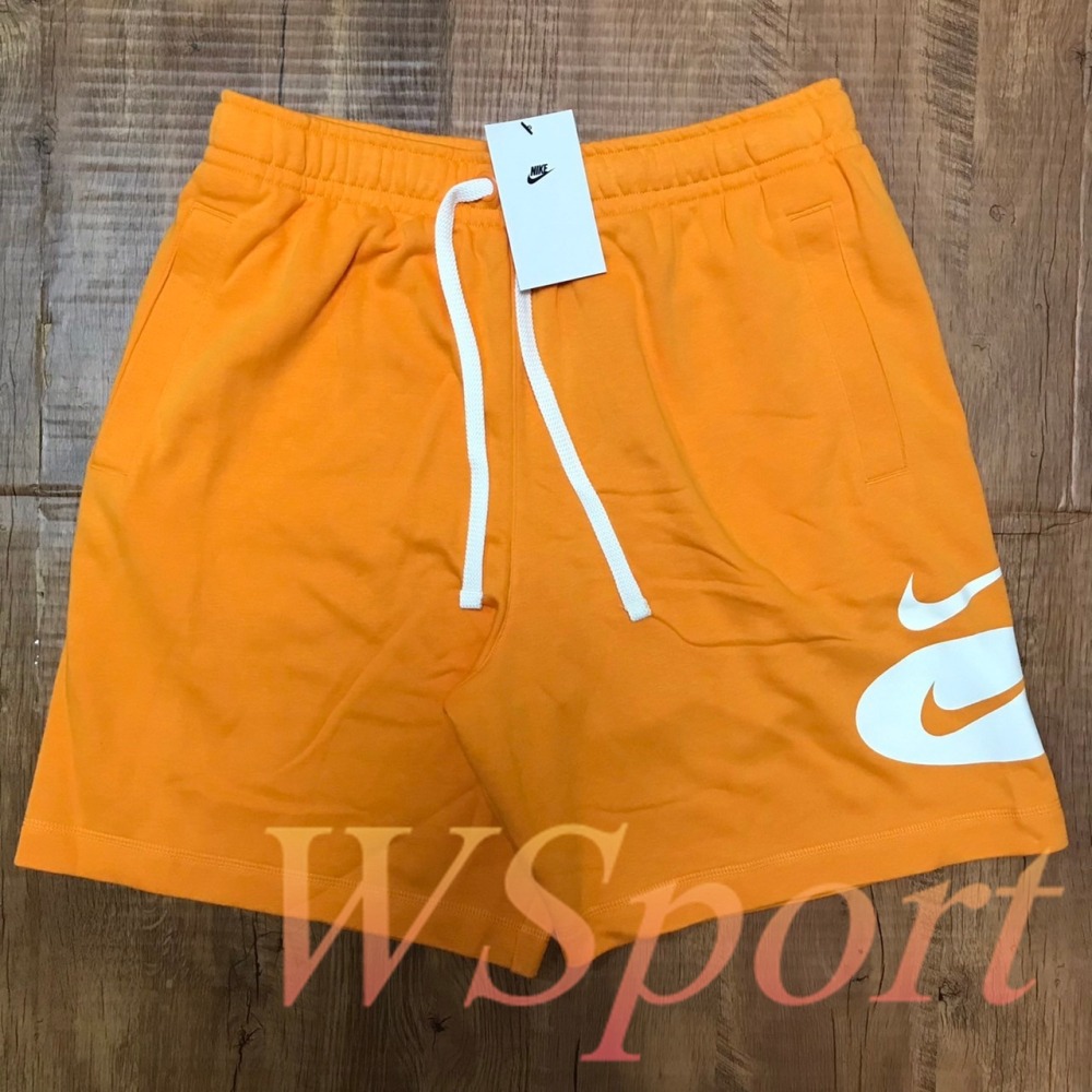 【WS】NIKE NSW SWOOSH LEAGUE 男款 大 LOGO 運動 休閒 棉褲 短褲 DM5488-886-細節圖7