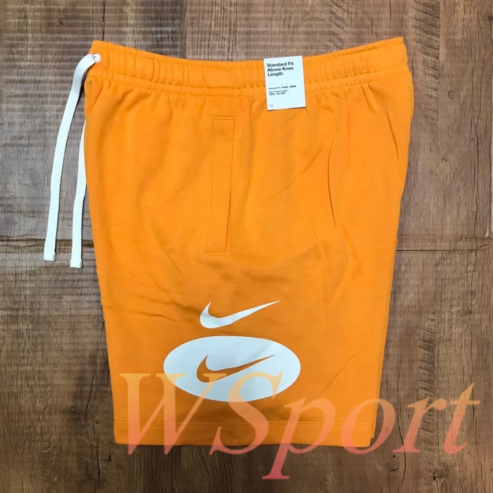 【WS】NIKE NSW SWOOSH LEAGUE 男款 大 LOGO 運動 休閒 棉褲 短褲 DM5488-886-細節圖8