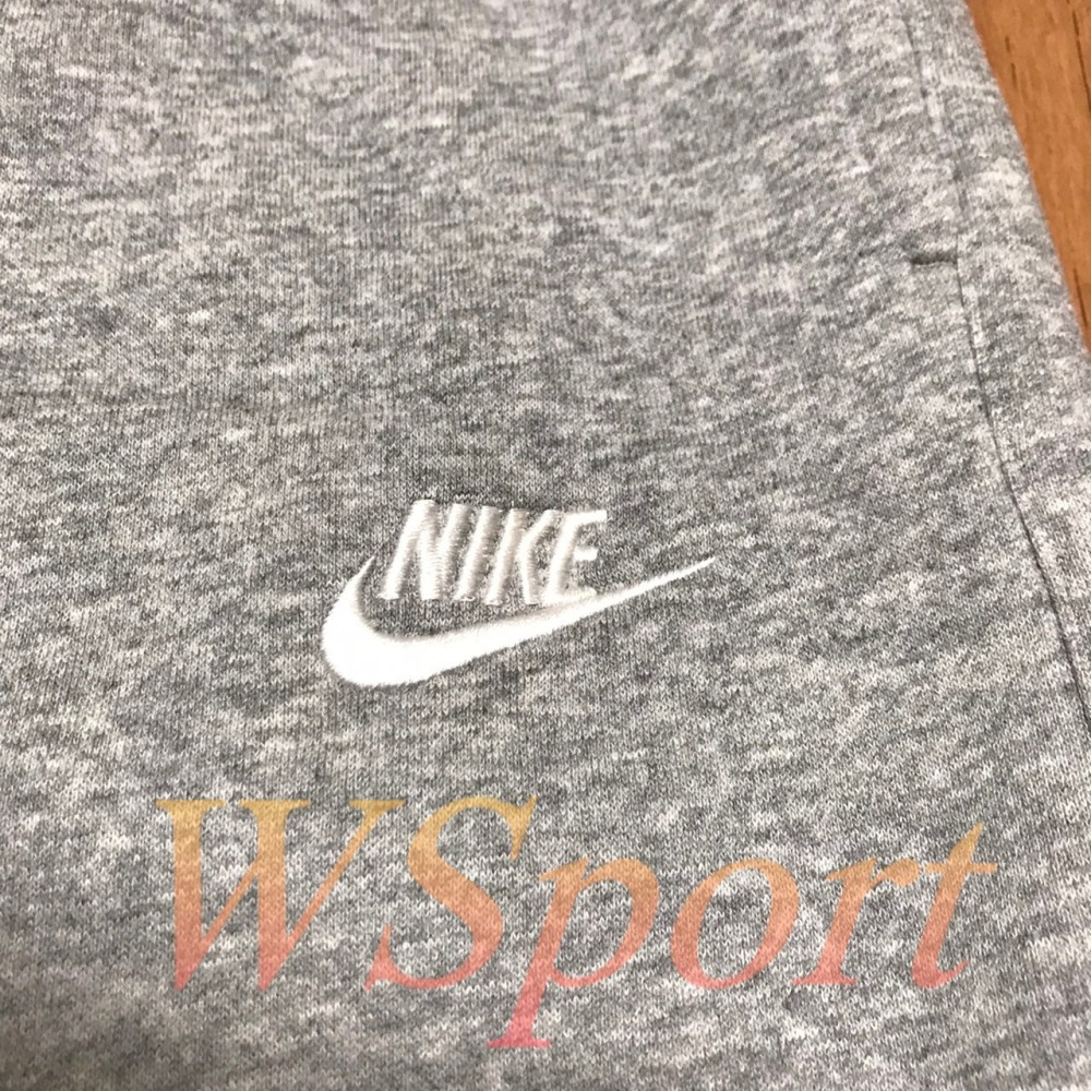 【WS】NIKE NSW CLUB JGGR 灰 男款 運動 休閒 保暖 縮口 棉褲 長褲 BV2672-063-細節圖7
