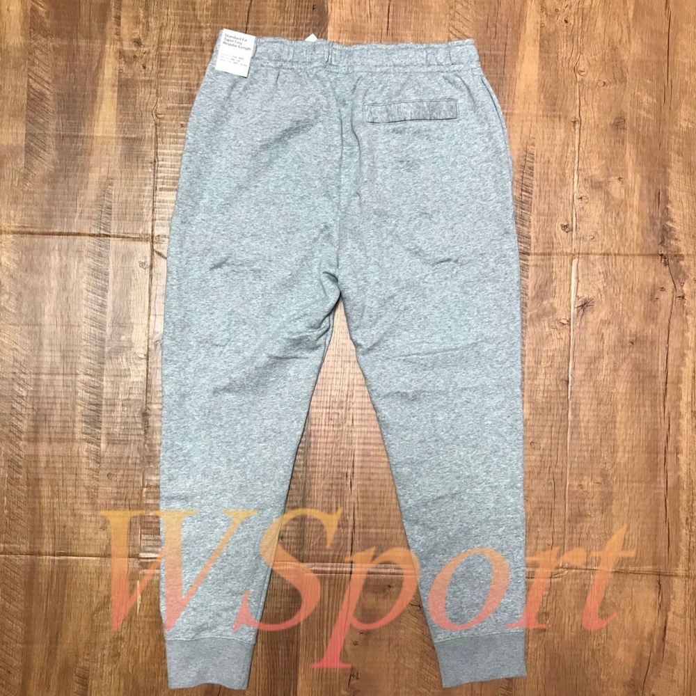 【WS】NIKE NSW CLUB JGGR 灰 男款 運動 休閒 保暖 縮口 棉褲 長褲 BV2672-063-細節圖9