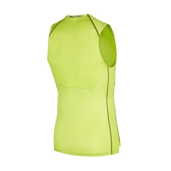 【WS】NIKE PRO DRI-FIT 男款 螢光綠 運動 健身 訓練 緊身 上衣 背心 DD1989-321-細節圖2