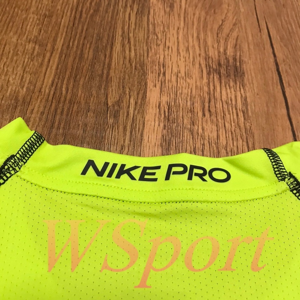 【WS】NIKE PRO DRI-FIT 男款 螢光綠 運動 健身 訓練 緊身 上衣 背心 DD1989-321-細節圖7