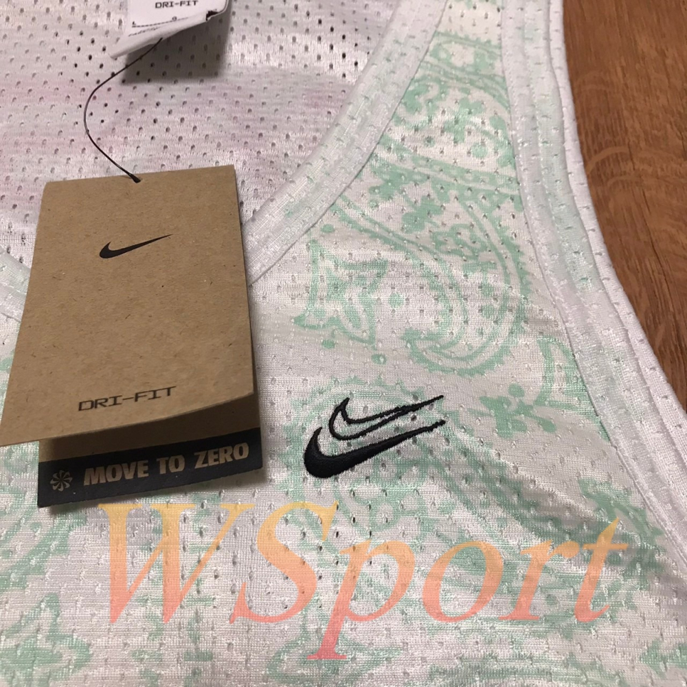 【WS】NIKE DRI-FIT KD 白綠 男款 運動 健身 訓練 網眼 背心 球衣 DH7372-121-細節圖8