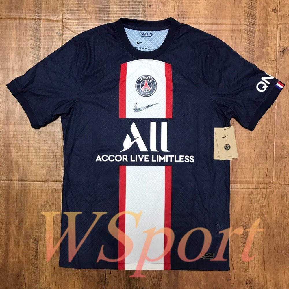 【WS】NIKE JORDAN PARIS JERSEY 男 巴黎聖日耳曼 主場 球員版  球衣 DJ7649-411-細節圖7