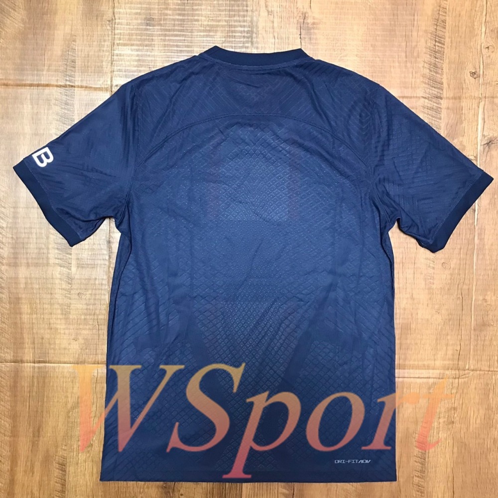 【WS】NIKE JORDAN PARIS JERSEY 男 巴黎聖日耳曼 主場 球員版  球衣 DJ7649-411-細節圖8