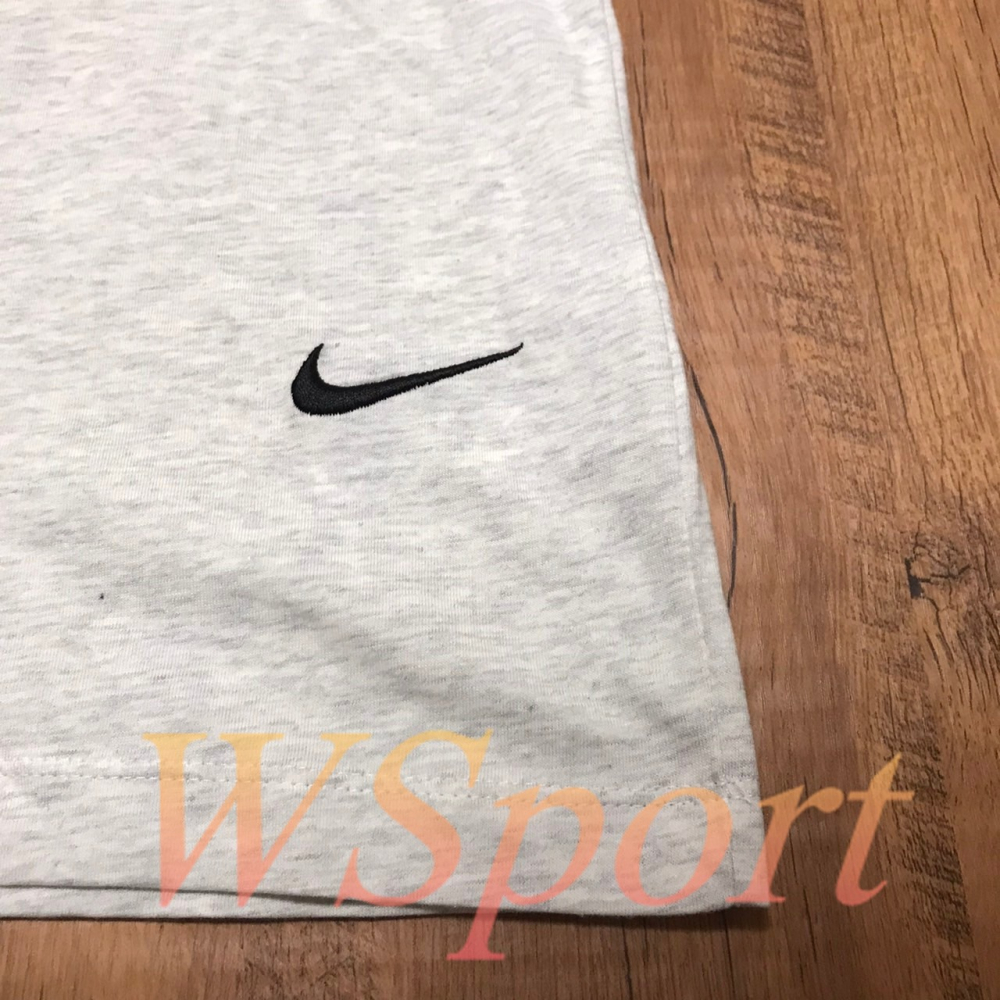 【WS】NIKE NSW 男款 淺灰 素色 運動 休閒 健身 訓練 短袖 T恤 短T DM2387-051-細節圖7