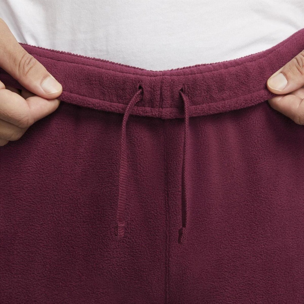 【WS】NIKE NSW CLUB 男款 酒紅色 運動 休閒 拼接 保暖 縮口 棉褲 長褲 DQ4902-638-細節圖2