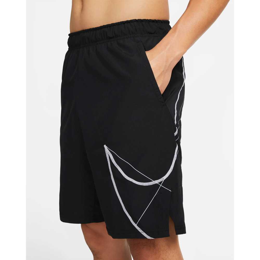 【WS】NIKE DRI-FIT FLEX SWOOSH 黑 男款 運動 跑步 健身 梭織 短褲 DQ6612-010-細節圖4