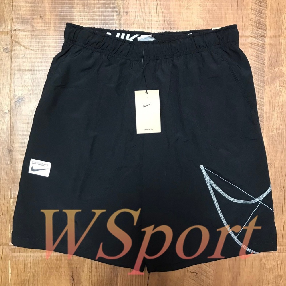 【WS】NIKE DRI-FIT FLEX SWOOSH 黑 男款 運動 跑步 健身 梭織 短褲 DQ6612-010-細節圖8