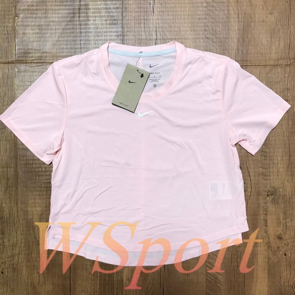 【WS】NIKE W ONE DF 女款 粉 運動 跑步 健身 訓練 瑜珈 短T T恤 短袖 DD4955-610-細節圖5