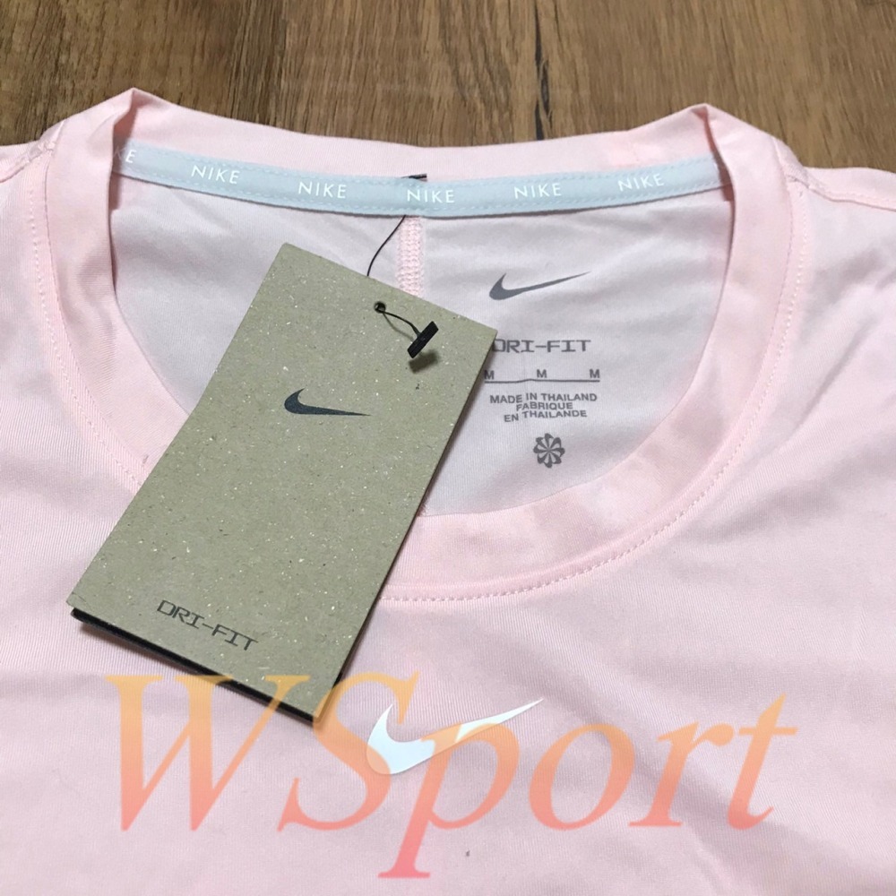 【WS】NIKE W ONE DF 女款 粉 運動 跑步 健身 訓練 瑜珈 短T T恤 短袖 DD4955-610-細節圖6