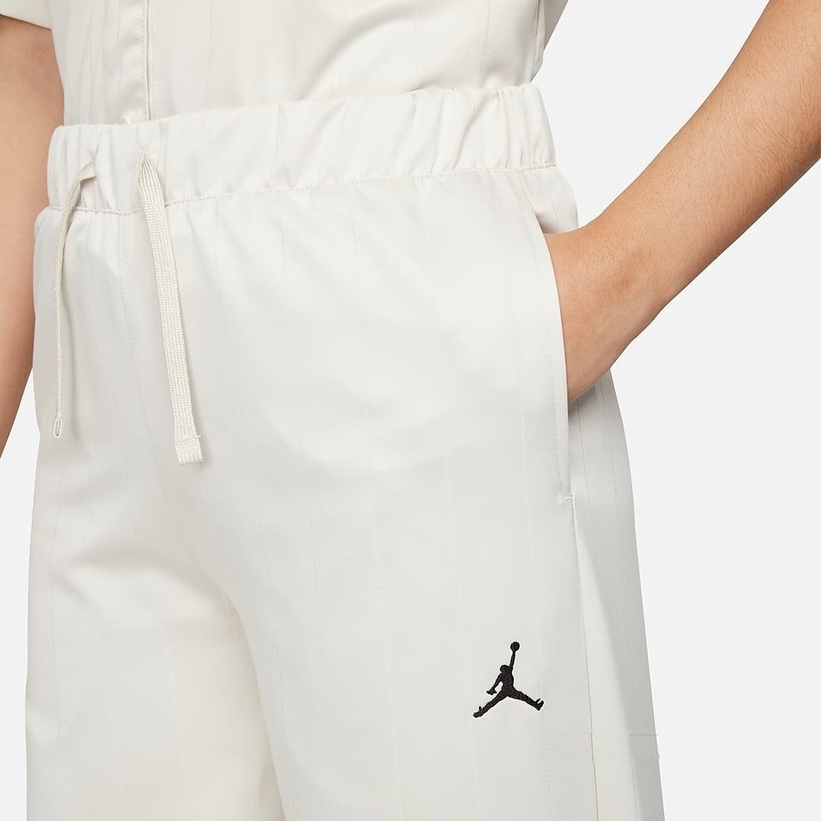 【WS】NIKE W JORDAN HERITAGE WOVEN 女款 白 運動 休閒 寬褲 長褲 DM5248-104-細節圖3