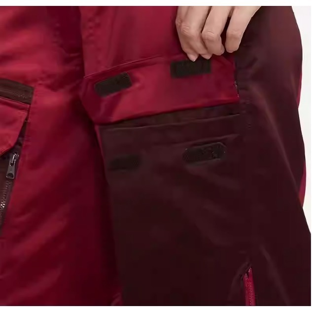 【WS】NIKE W JORDAN UTILITY 女款 酒紅 運動 休閒 寬褲 連身 吊袋褲 DM5298-690-細節圖5