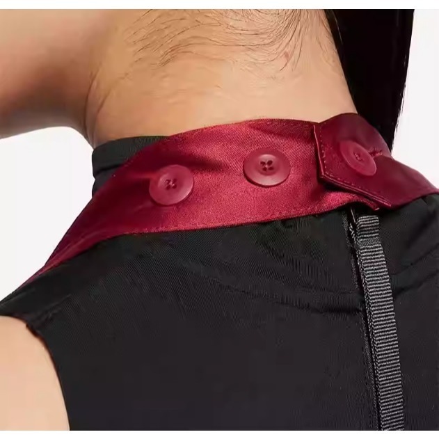 【WS】NIKE W JORDAN UTILITY 女款 酒紅 運動 休閒 寬褲 連身 吊袋褲 DM5298-690-細節圖6