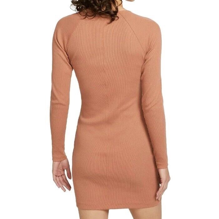 【WS】NIKE W AIR DRESS 女款 運動 休閒 緊身 長袖 洋裝 連身裙 DM6058-215-細節圖4