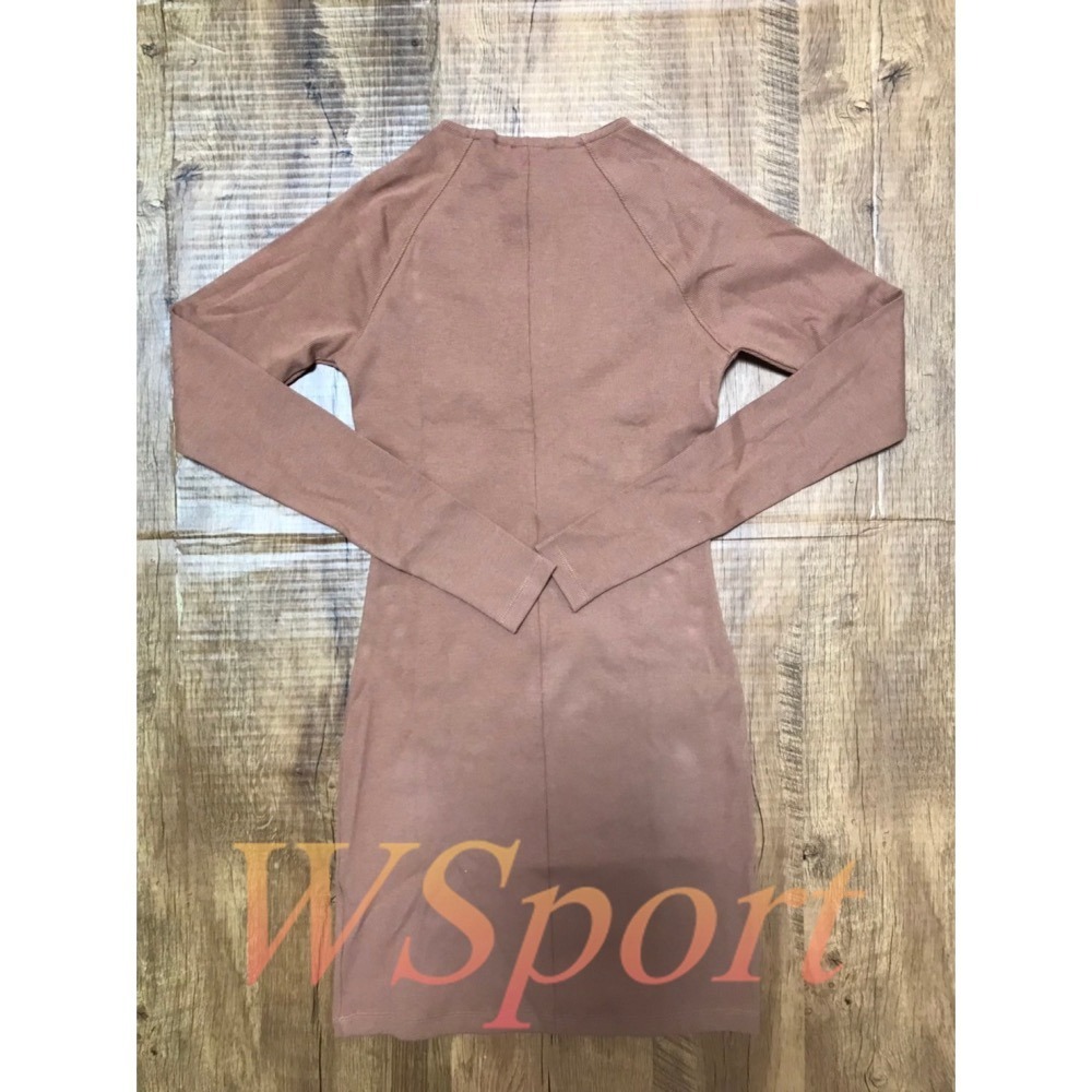 【WS】NIKE W AIR DRESS 女款 運動 休閒 緊身 長袖 洋裝 連身裙 DM6058-215-細節圖7