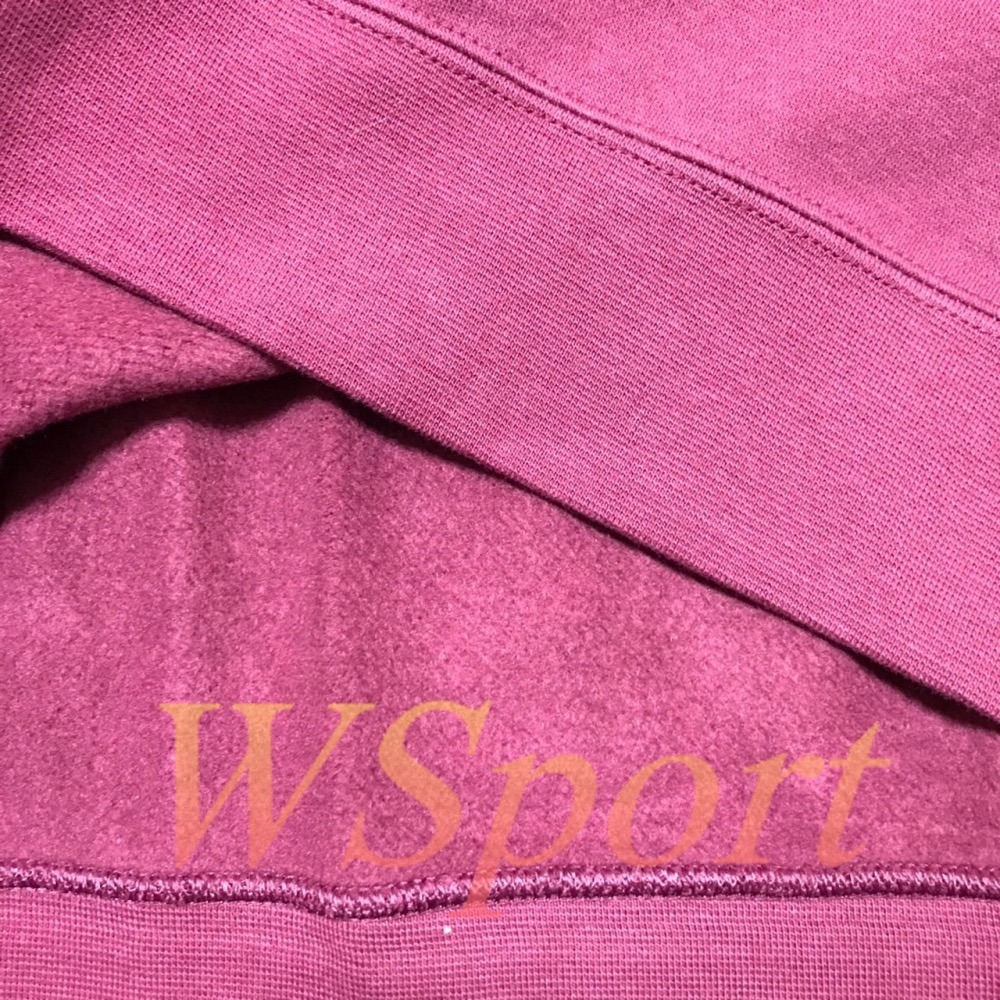 【WS】NIKE W JORDAN CREW 酒紅 女款 運動 休閒 保暖 長袖 T恤 大學T DQ4463-645-細節圖9