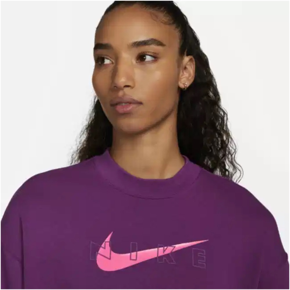 【WS】NIKE W DRI-FIT GX CREW 女款 大LOGO 運動 長袖 保款 大學T DQ5559-503-細節圖6