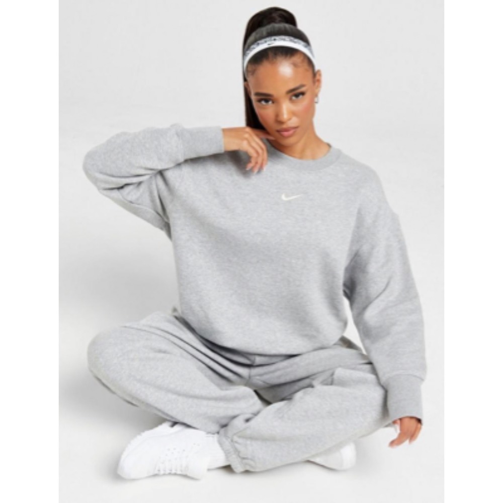 【WS】NIKE NSW FLC CREW 女款 運動 休閒 保暖 長袖 長T 大學T DQ5734-034-細節圖3