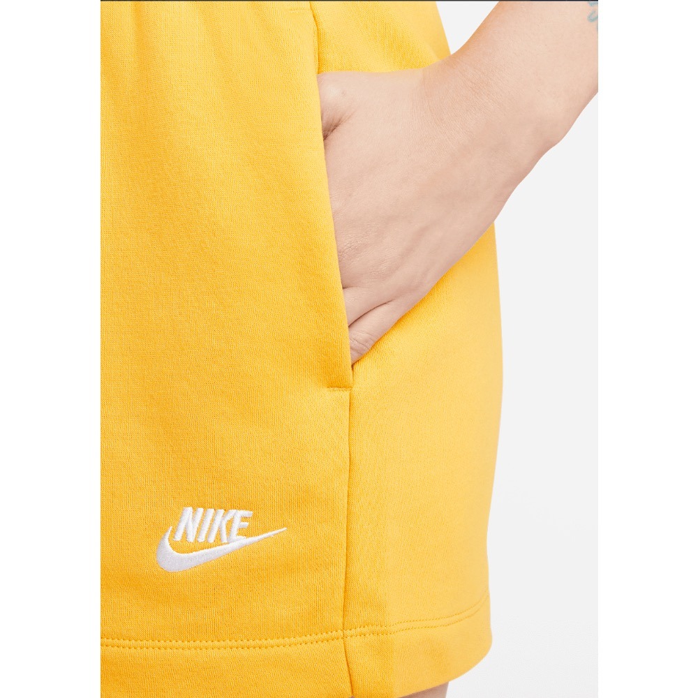 【WS】NIKE W NSW CLUB FLEECE 女款 基本款 運動 休閒 刺繡 棉褲 短褲 DQ5803-752-細節圖4